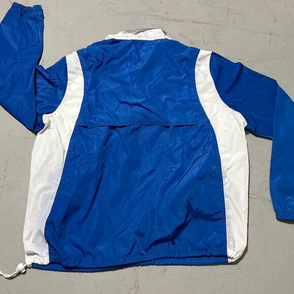 Flawless 90s nike windbreaker vtg 90's Nike Windbreaker Gray Tag Half Zip Cinch - Picture 5 of 5